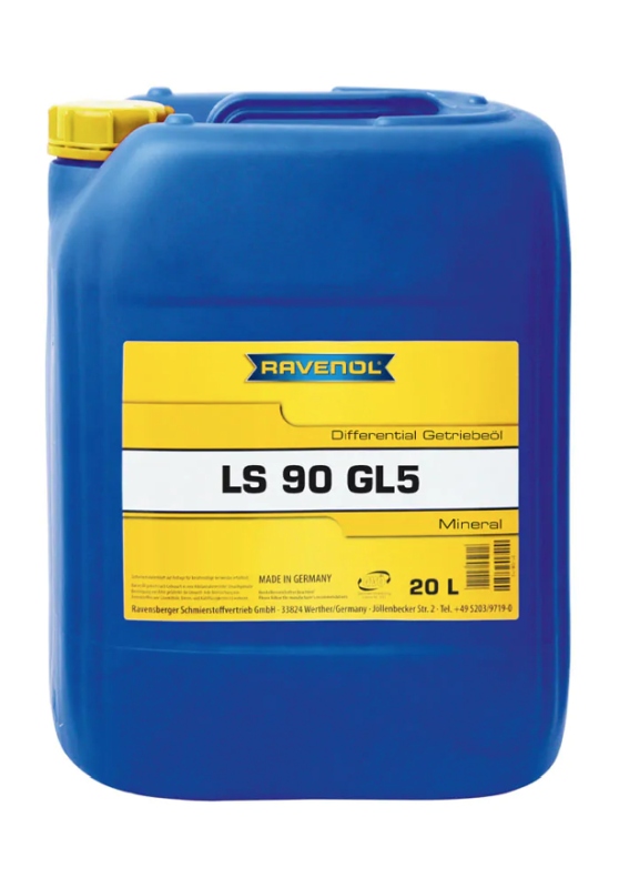 Ilustracja LS 90 20L RAV RAVENOL OLEJ PRZEKŁADNIOWY LS 90 20L